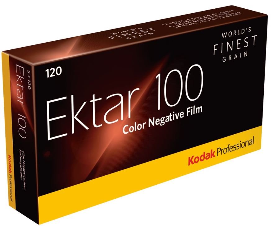Kodak Professional Ektar 100 Film 120 - 5 Packs - Mike's Camera