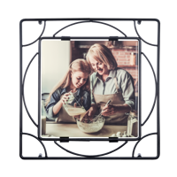 6x6 Glossy Trivet with Stand