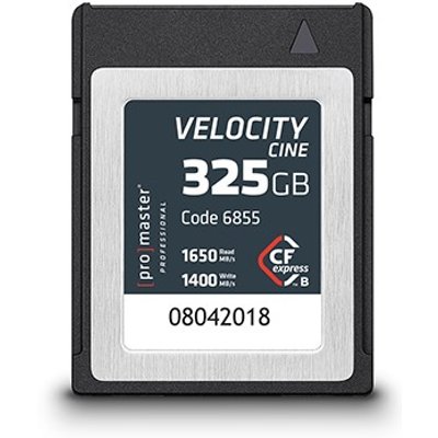 ProMaster 325GB CFExpress Type B Velocity Cine #6855 ProMaster 325GB CFExpress Type B Velocity Cine #6855