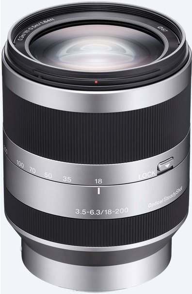 Sony E 18–200 mm F3.5-6.3 OSS - Service Photo