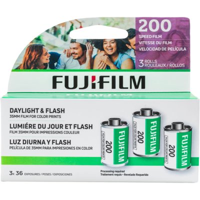 radium Gepensioneerde waarom Fujifilm 135 Color Negative Film 200 - 3 Rolls - Silvio's Camera & Digital