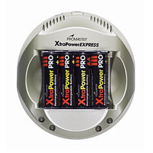 Promaster Xtrapower Express Nimh Charger Includes 4 Aa Batteries