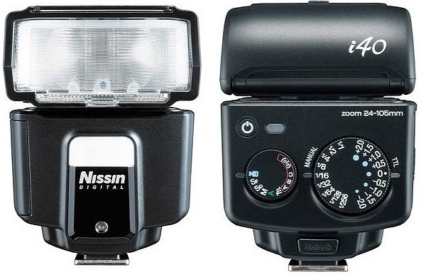 Nissin i40 Flash for Canon - Camera Bar