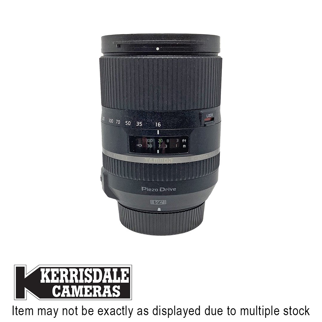 Tamron-Used 16-300mm F3.5-6.3 PZD VC Di II - Good Contiion – Nikon DX Mount – Used # 587.25A16300T