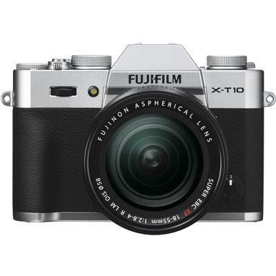 Fujifilm X-T10 Compact System Camera with XF 18-55mm F2.8-4 R LM