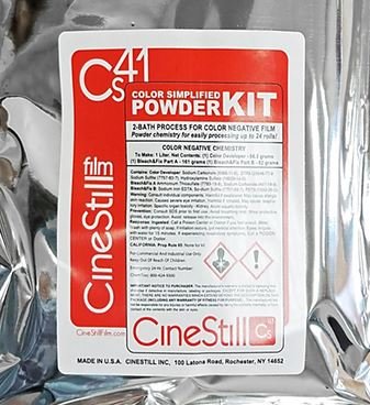 CineStill CS41 Color Simplified 2-Bath Quart Kit for Color