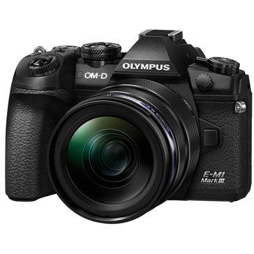 Olympus OM-D E-M1 Mark III System Camera with M.Zuiko ED 12-40mm