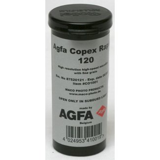 Agfa Copex Rapid 50 ISO 120 Black and White Film - DOWNTOWN CAMERA