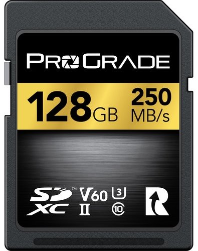 Prograde Digital SDXC UHS-II V60 250R - 128GB - Competitive Cameras