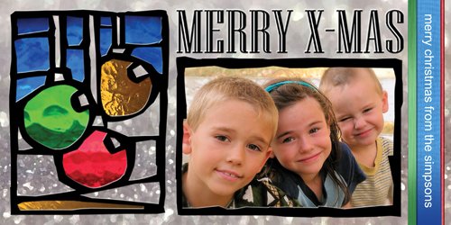 Stained Glass Greetings - Balls