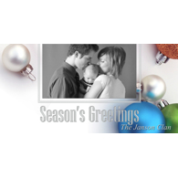 Seasons Greetings Christmas Balls