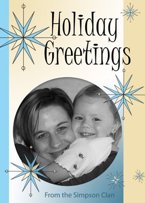 Holiday Greetings Stars