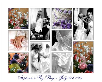 20 x 16 Collage with White Border and Grey Outline, 10 images.