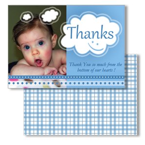 Thankful Thoughts - Blue