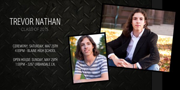 4x8 1 Sided Graduation Card 14 097 Mike S Camera