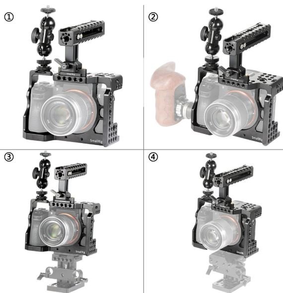 Smallrig Camera Cage Kit For Sony A7riii A7iii Video Camera