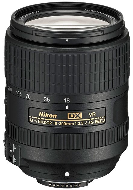 ニコ AF-S NIKKOR 18-300mm F3.5-6.3G ED VR Nikon AF-S 18-300mm DX NIKKOR F3.5-6.3G ED VR - Zone Image Corpo