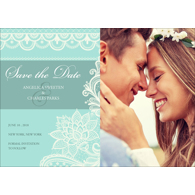 Lace B - 1 Sided Save the Date