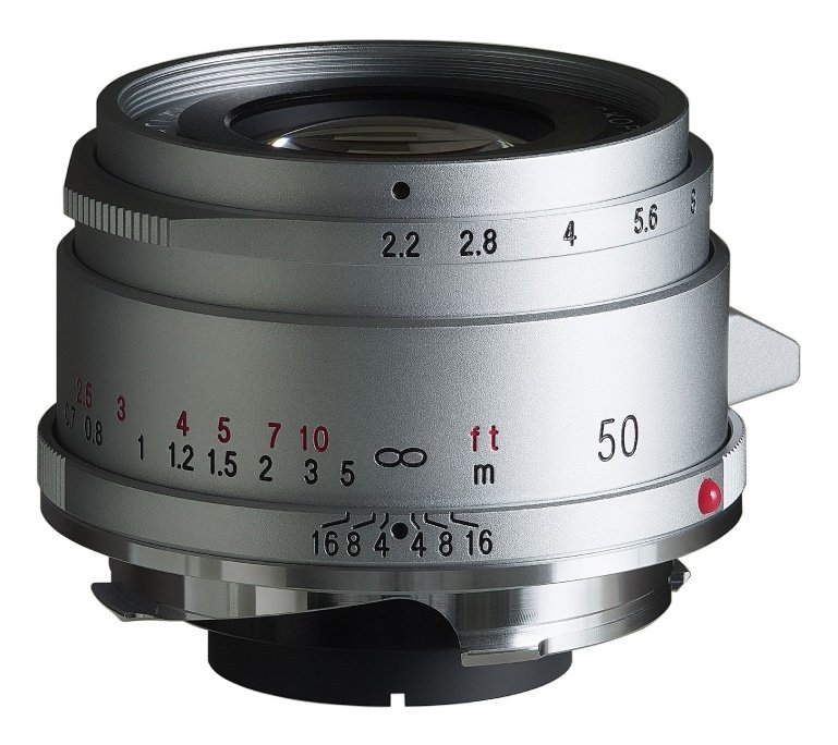 Voigtlander Color-Skopar 50mm F2.2 - Silver - DOWNTOWN CAMERA LIMITED