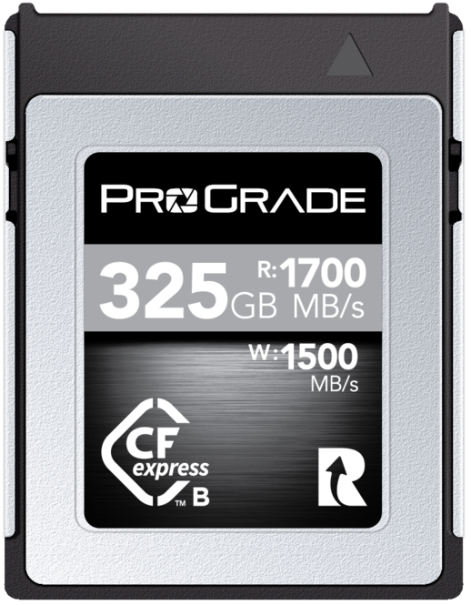 ProGrade CFexpress Type-B 325GB　カードリーダー付 Prograde Digital CFExpress 2.0 Type B - Cobalt 325GB - Competitive