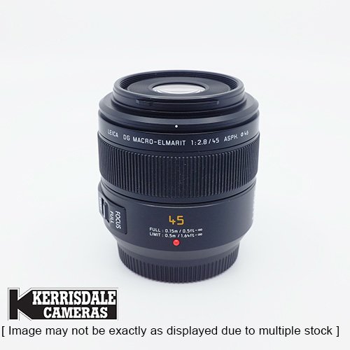 Panasonic-Used 45mm f2.8 Macro - Micro 4/3 Lens – Used # 587.471A45M