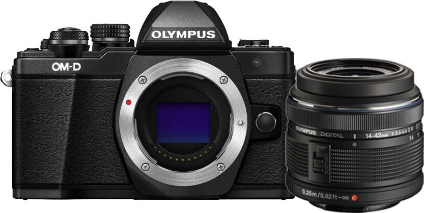 Olympus E-M10 Mark II OM-D System Camera with 14-42mm II R