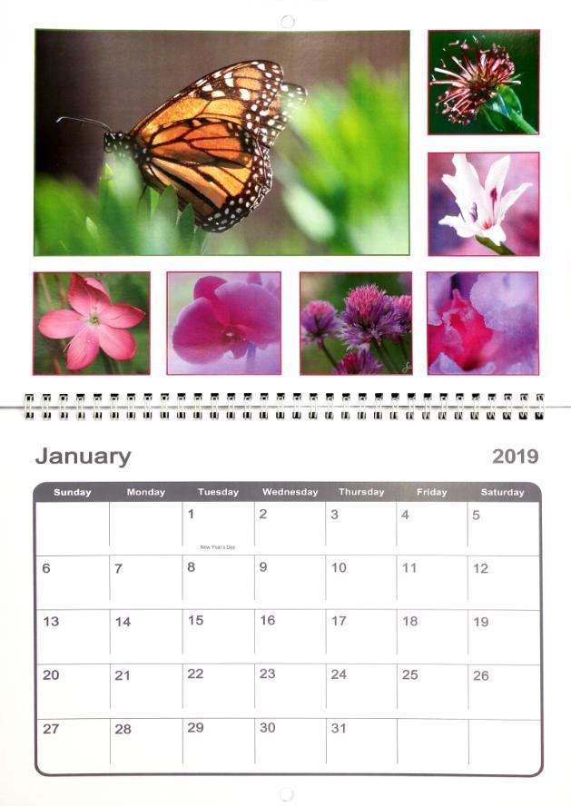 Calendars - pickup only pre-Xmas. Too late for courier.