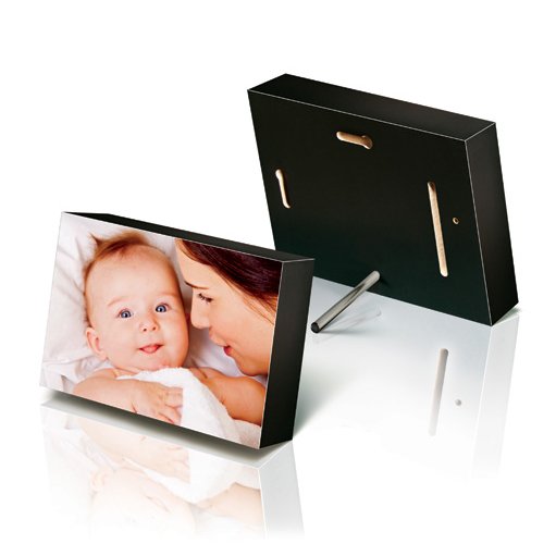 6x8 Black Photo Block (Gloss)