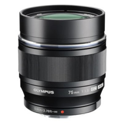 Olympus M. Zuiko Digital ED 75mm f1.8 Lens - Black - Kerrisdale