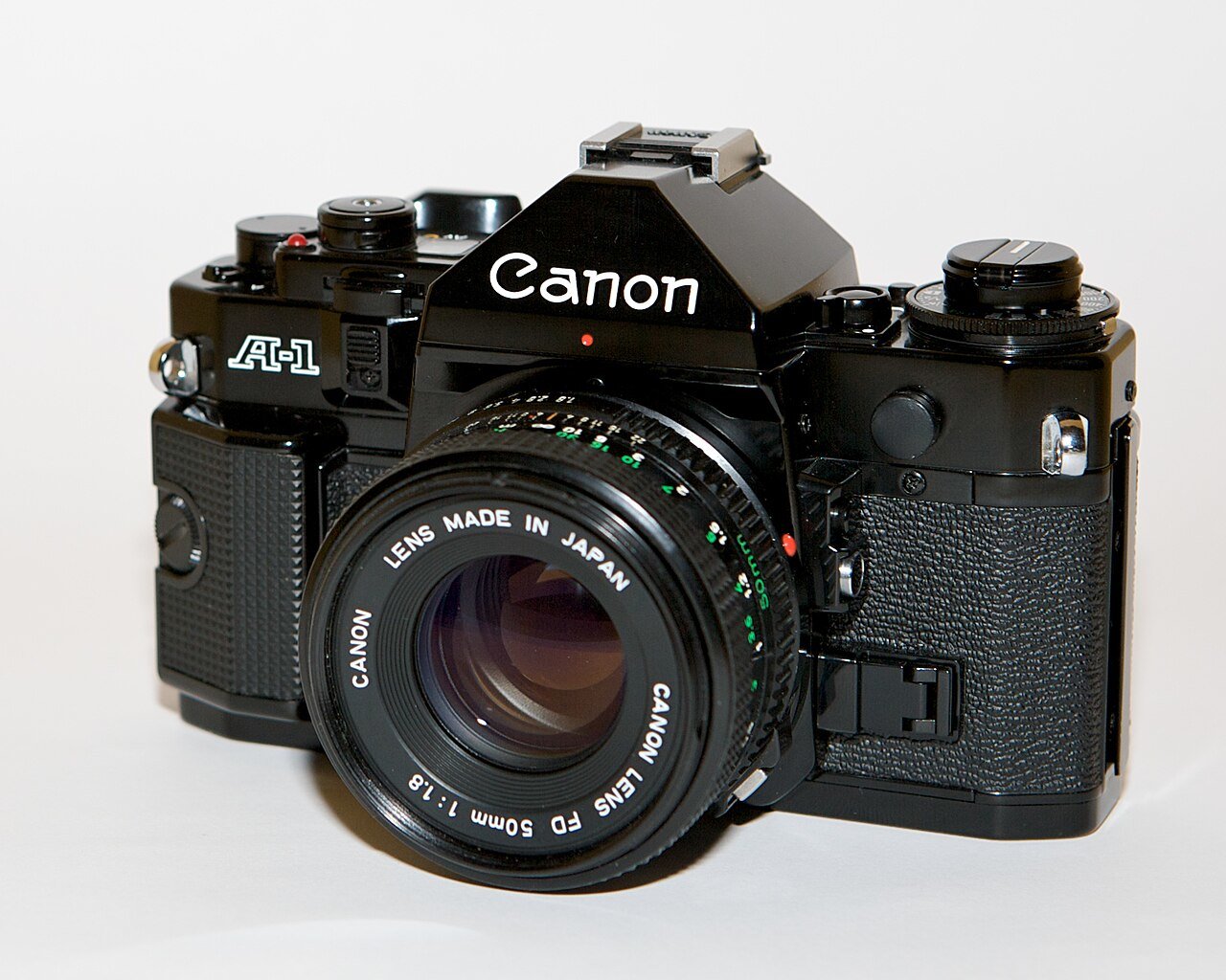 Canon Canon A-1body with 50mm f/1.8 FD Lens - Livingston Camera