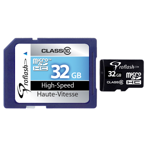 Proflash PF-6723 Memory Card Micro-SDHC - 32GB - Class 10 