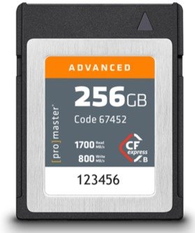 ProMaster CFExpress Advanced Type-B 256GB #67452 - Camera Land NY
