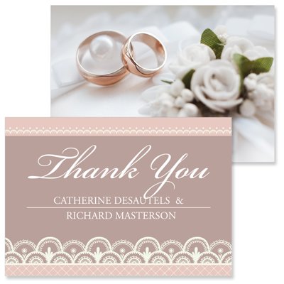 Fromex Photo & Digital Lace C - 2 Sided Thank You 3.5x5 Fromex Photo & Digital Lace C - 2 Sided Thank You 3.5x5
