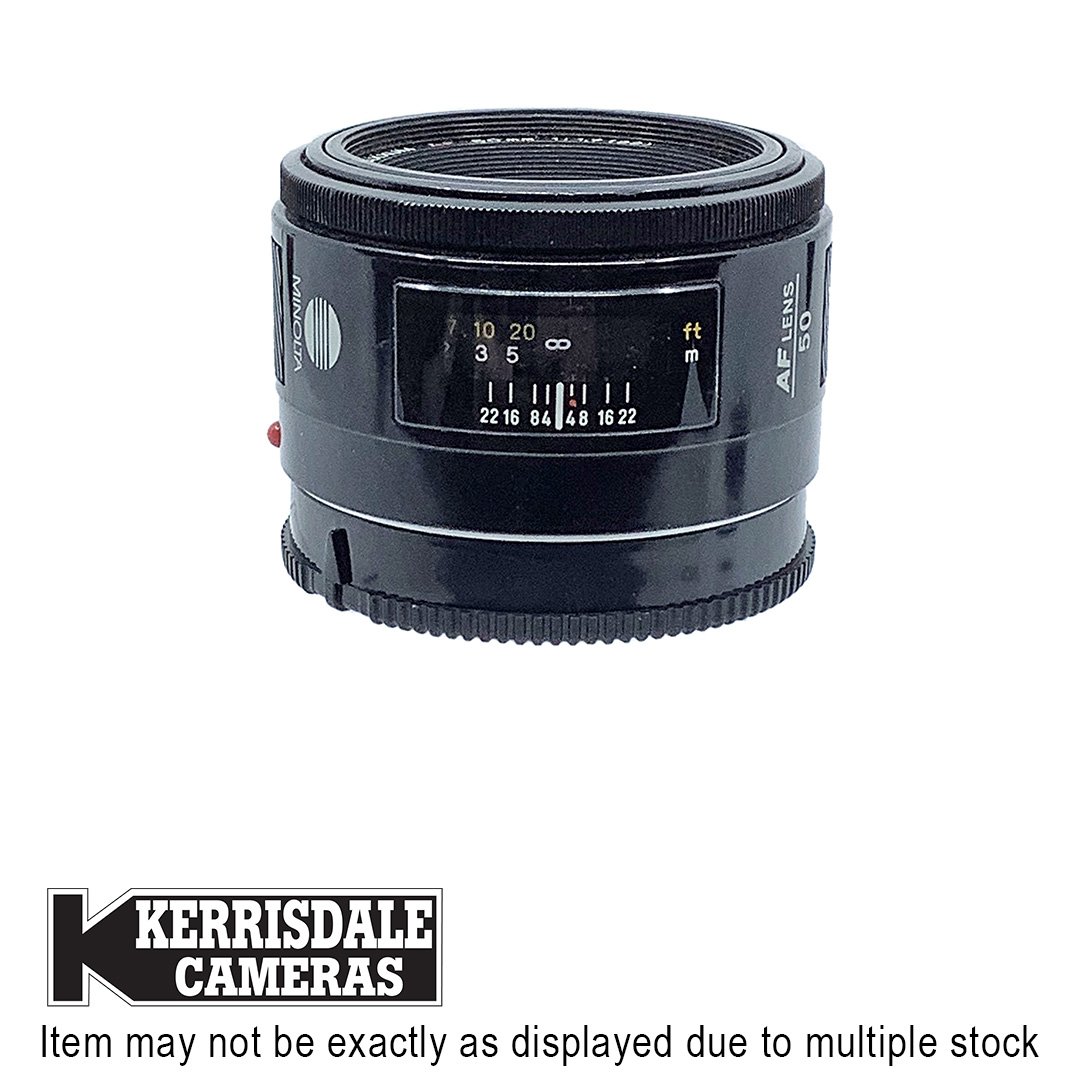 Minolta-Used 50mm F1.7 – Good Condition - Maxxum/Sony A Mount – Used # 587.449A17