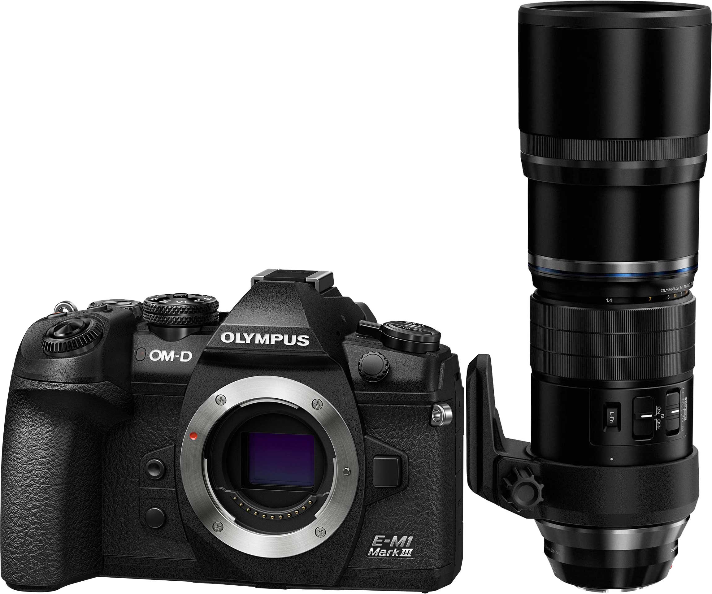 Olympus Om D E M1 Mark Iii System Camera With M Zuiko Digital Ed 300mm F4 0 Is Pro Lens Mike S Camera