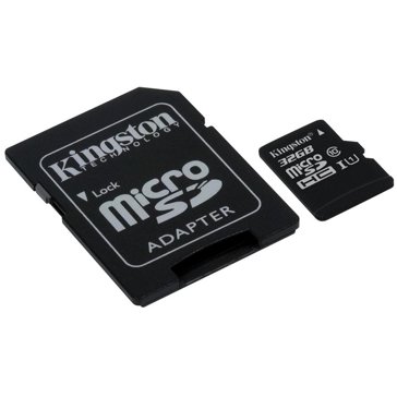Kingston Carte Mémoire 32Go micro SDHC Classe 10 UHS-I - Zone Image  Valleyfield