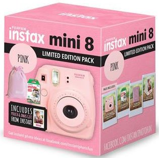Fujifilm Instax Mini 8 Limited Edition Pink Film Cameras Silvio S Photo Works Product Specification