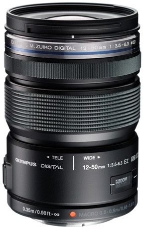 Olympus M.Zuiko Digital ED 12-50mm F3.5-6.3 EZ - Black - Cardinal