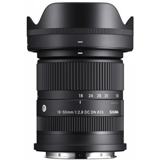 Sigma 18-50mm F2.8 DC DN Contemporary - Sony-E - Mike's Camera Sigma 18-50mm F2.8 DC DN Contemporary - Sony-E - Mike's Camera