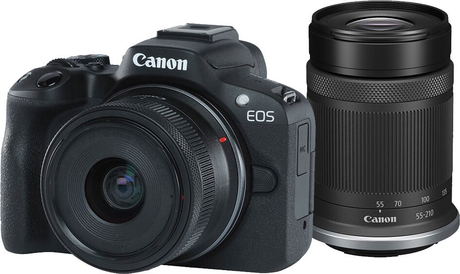 Canon EOS R50 Mirrorless Camera with RF-S 18-45mm f4.5-6.3 IS STM