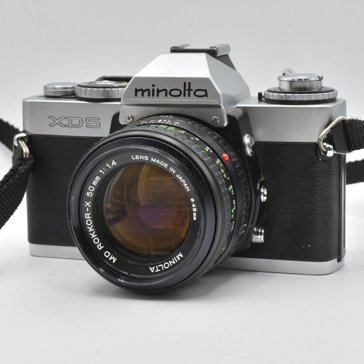 Minolta XD5 with 50mm f1.4 lens - The Photo Center