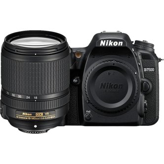 Nikon D7500 DSLR Camera with AF-S 18-140mm ED VR Lens - Black