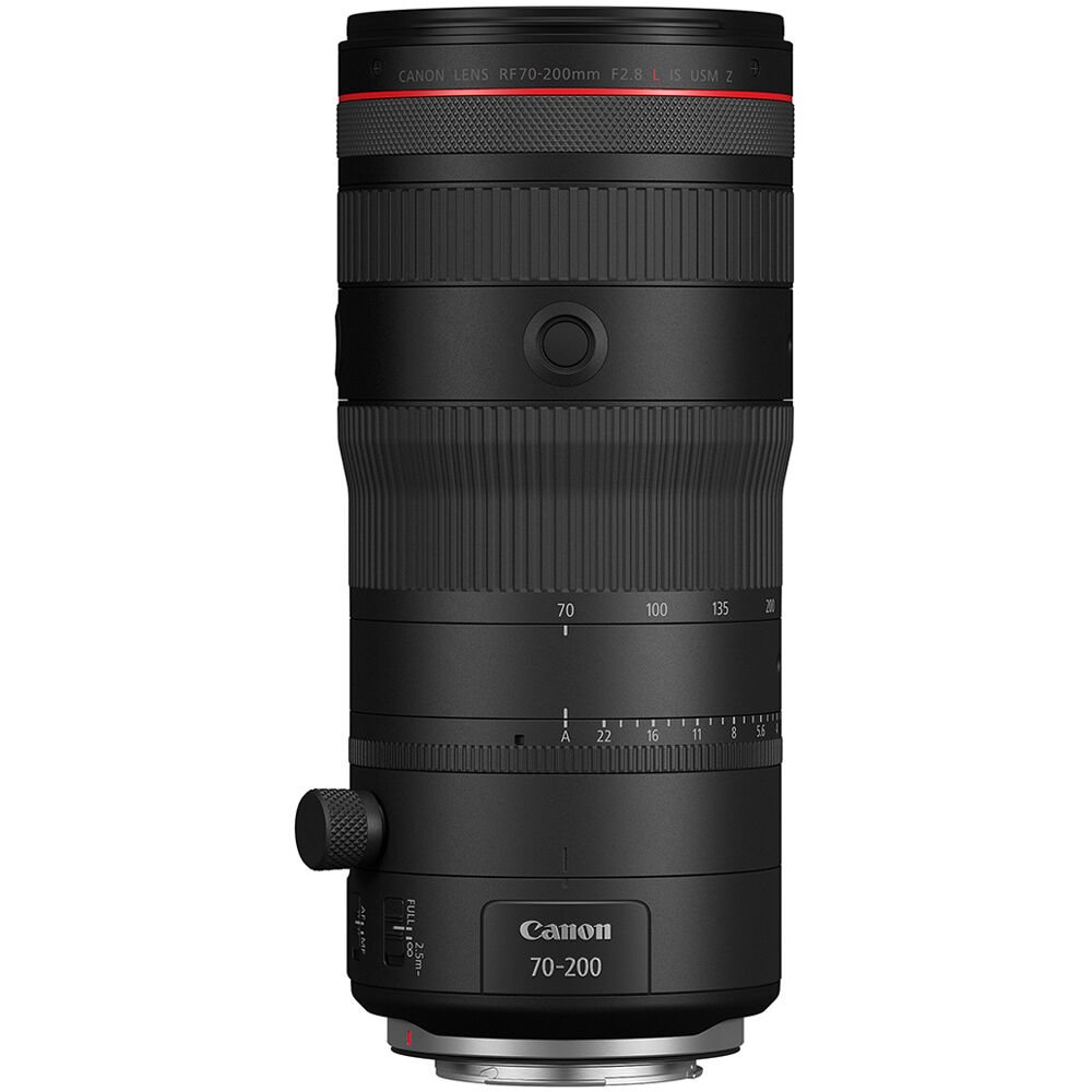 Canon RF 70-200mm F2.8 L IS USM Z - Black - Action Camera