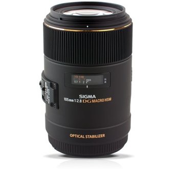 Sigma 105mm F2.8 EX DG OS HSM Macro Lens for Nikon - Foto Source Corpo