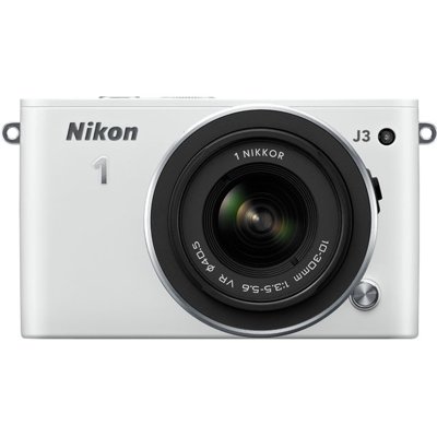 Nikon 1 J3 Compact Interchangeable Lens Camera with 10-30mm and 30-110 VR  Lenses