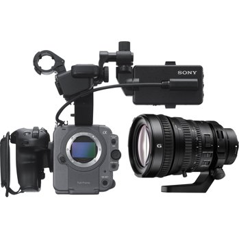 Sony FX6 Full-Frame Cinema Camera with FE PZ 28-135mm F4 G Sony FX6 Full-Frame Cinema Camera with FE PZ 28-135mm F4 G