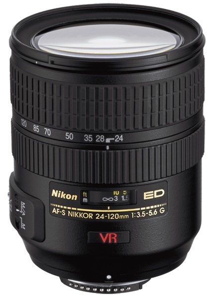 Nikon AF-S 24-120mm VR Zoom-Nikkor F/3.5-5.6G IF-ED - Camera Kingston