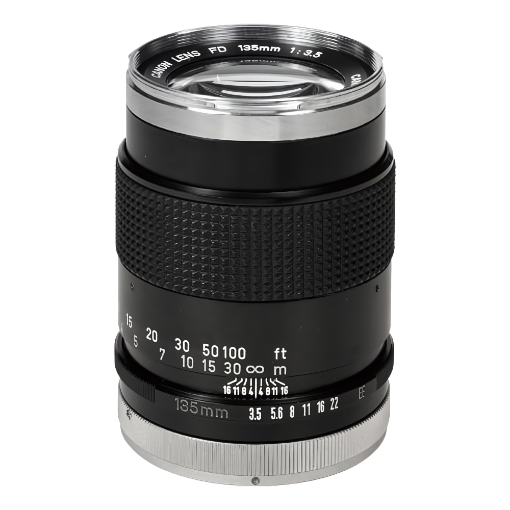 USED Canon fd 135mm f/3.5 - e - Paul's Photo