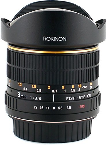 Rokinon 8mm Aspherical Fisheye Lens for Canon Royal Photo