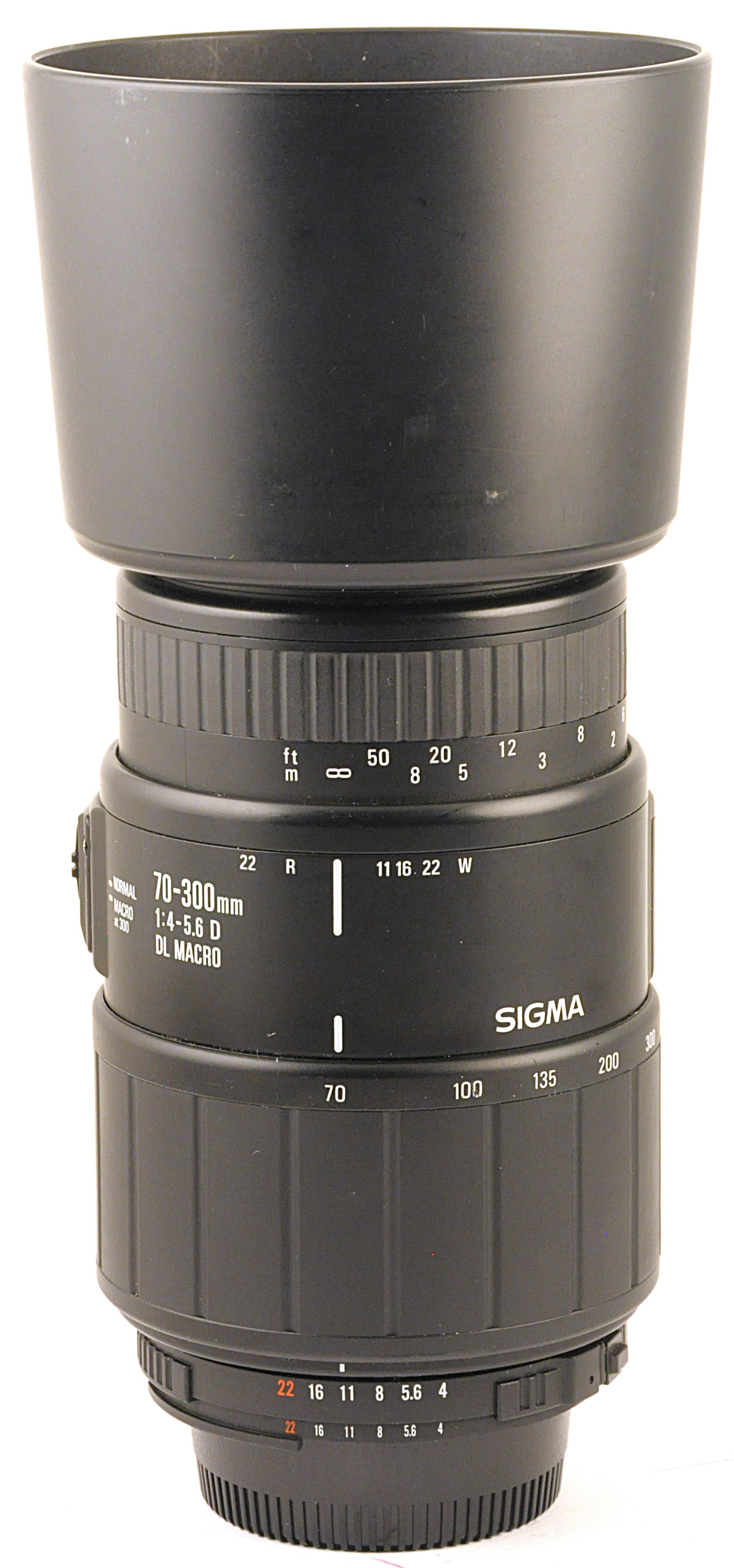 Sigma Af 70 300mm F 4 5 6 D Dl Macro Used Lenses Alpine Camera Product Specification